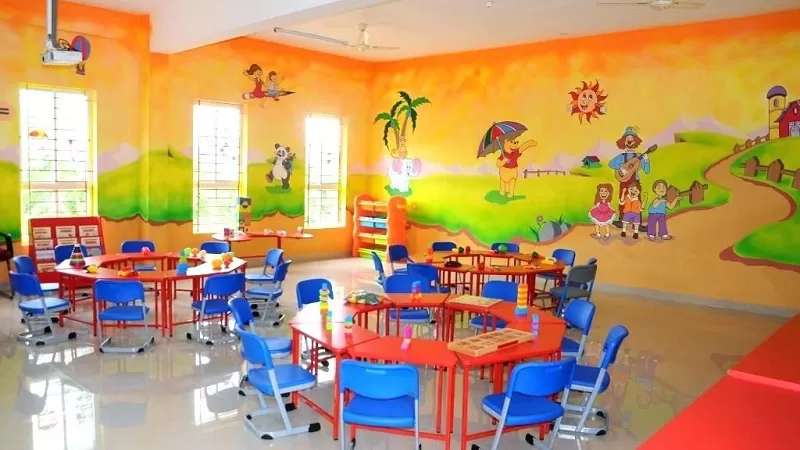 Trong phòng học hiện đại, trẻ em có thể tiếp cận với các thiết bị như: Bàn tương tác ifun, Màn hình tương tác. Nhờ vào những công nghệ này, việc giảng dạy trở nên sinh động hơn và giúp trẻ em dễ dàng tiếp thu kiến thức.